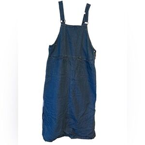 Vintage M.T.C. Blue Denim Overall Dress